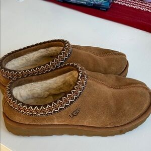 UGG Tan Suede Slip-Ons